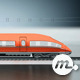 High Speed Passenger Train Side View - VideoHive Item for Sale