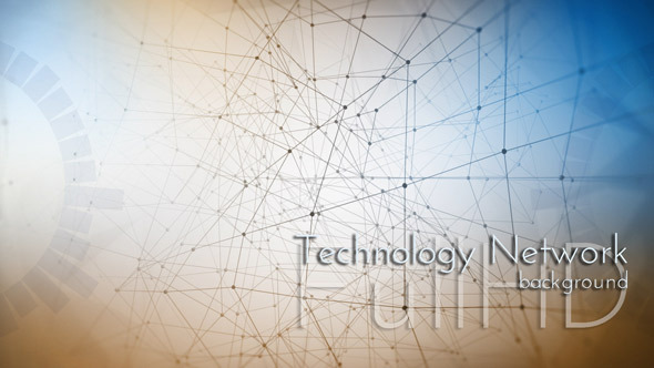 Technology Network Background