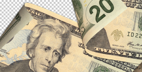 Dollar Bills Transition Set 1 - 20$ alt