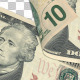 Dollar Bills Transition Set 1 - 10$ - VideoHive Item for Sale
