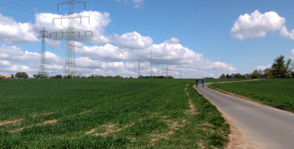 Riding Bike in Field 2 alt