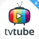 TvTube Logo Design - GraphicRiver Item for Sale