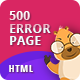500 Error | CSS Animated HTML Template - ThemeForest Item for Sale