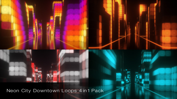 Neon City Downtown Pack