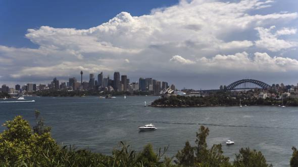 Sydney Harbour, CBD and Harbour Bridge