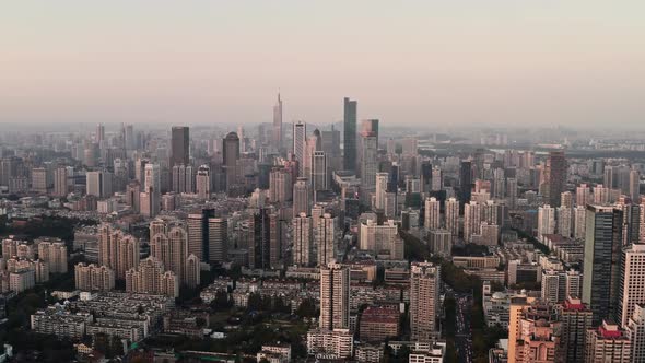 City landscape in Nanjing