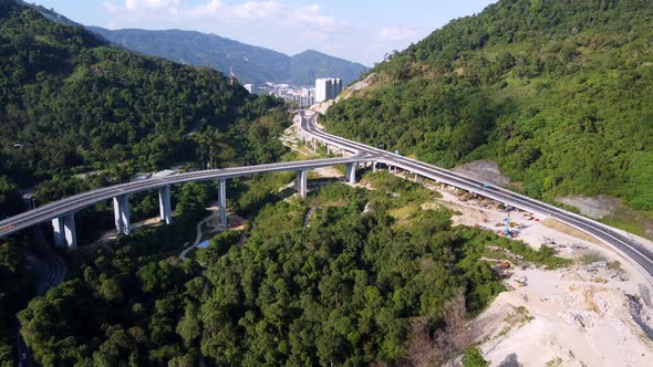 Bukit Kukus paired road is the highest elevated highway