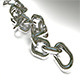 realistic chain - 3DOcean Item for Sale