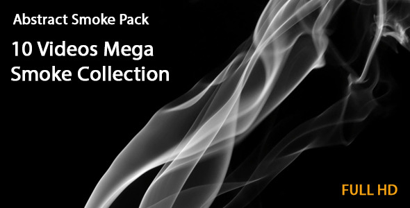 Abstract Colorful Fluid Smoke Turbulence Mega Pack