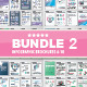Infographic Brochure Elements Bundle 2 - GraphicRiver Item for Sale