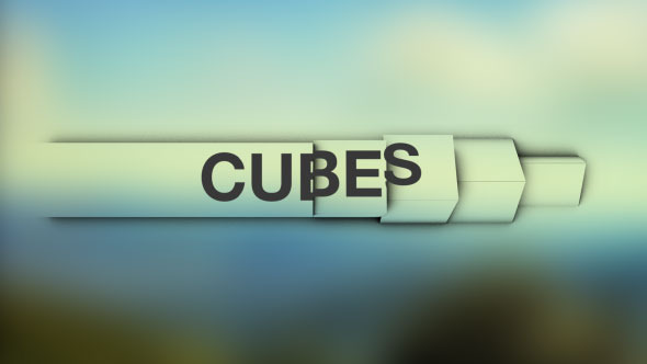 Cubes - Simple and Clean Lower Thirds