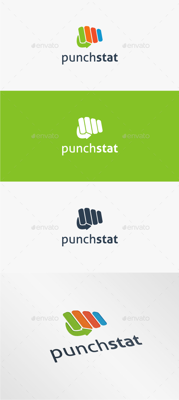 Punch Stats - Logo Template