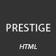 Prestige - Personal vCard Template - ThemeForest Item for Sale