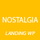 Nostalgia - Responsive WordPress Landing Page - ThemeForest Item for Sale