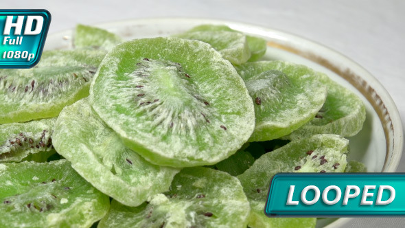 Candied Kiwi Slices