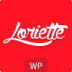 Loriette - MultiPurpose WordPress Theme - ThemeForest Item for Sale