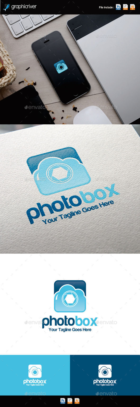 PhotoBox Logo Template