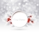 Vector Christmas Background With  Holly - GraphicRiver Item for Sale