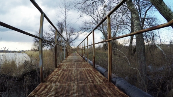 Bridge Over River