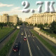 Flying Over City Traffic - VideoHive Item for Sale