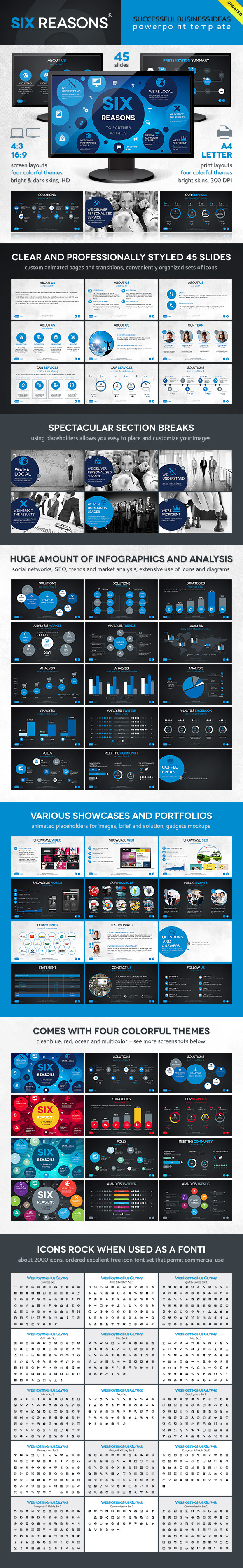 Graphics: Agency Animation Blue Business Chart Circle Clear Company Corporate Creative Dark Facebook Grey Icons Infographics Interactive Light Mac Macos Modern Multicolor Professional Proposal Reasons Showcase Six Social Media Stylish Twitter Wide