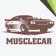Muscle Car Logo - GraphicRiver Item for Sale