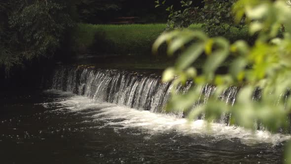 Video Of Idyllic Waterfall