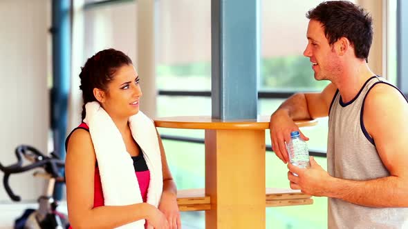 Sporty Slender Friend Chatting alt