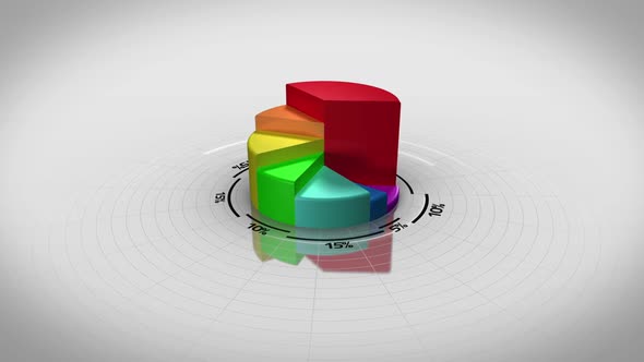 Colourful 3d Pie Chart 1 alt