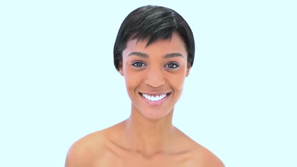 Beautiful Woman Making Up alt