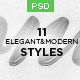 11 Elegant & Modern Styles - GraphicRiver Item for Sale