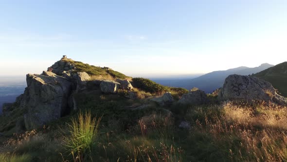 Hiking Walking Trekking Outdoors on Mountain