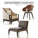 Contemporary Chair Pack - Set I - 3DOcean Item for Sale