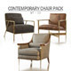 Contemporary Chair Pack - Set III - 3DOcean Item for Sale