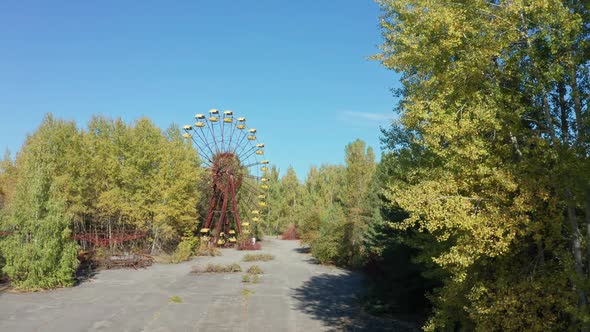 The Abandoned Ferris Wheel in Pripyat