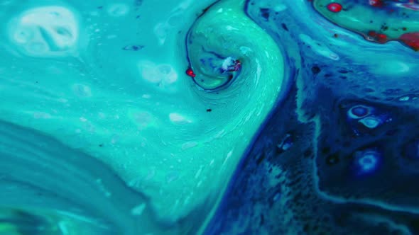 Excellent Colorful  Paint Swirling And Spreads Background 8 alt