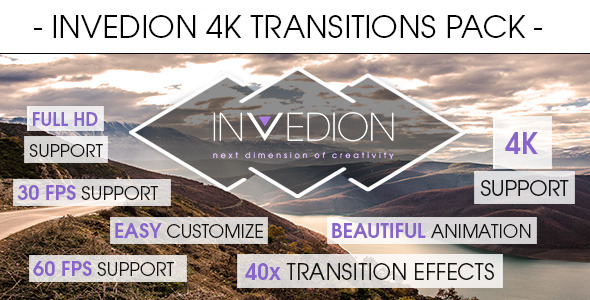 Invedion 4K Transition Boundle Pack