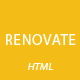 Renovate - Construction Template - ThemeForest Item for Sale