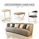 Contemporary Chair Pack - Set II - 3DOcean Item for Sale