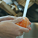 Washing a Tomato - VideoHive Item for Sale