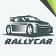 Rally Car Logo - GraphicRiver Item for Sale