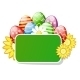 Easter Eggs With The Green Table - GraphicRiver Item for Sale