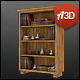 Low Poly Cartoon Potion Cupboard - 3DOcean Item for Sale