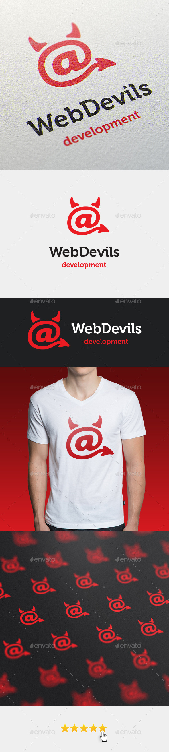 Web Devils Logo Template