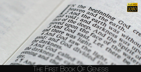 The First Book Of Genesis 2