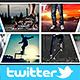 Twitter Photo Collage Header V3 - GraphicRiver Item for Sale