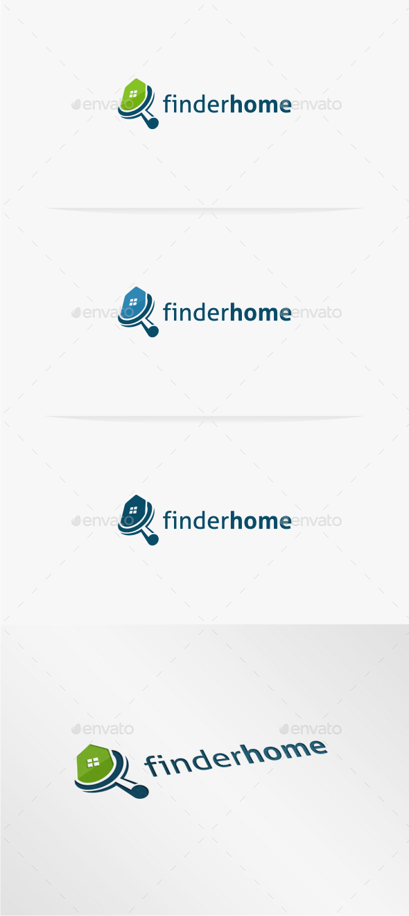 Finder Home - Logo Template