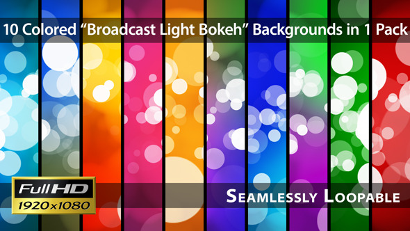 Broadcast Light Bokeh - Pack 01
