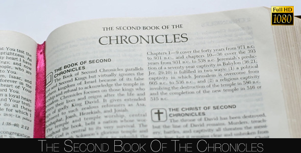 The Second Book Of The Chronicles