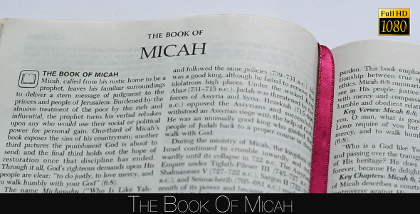 The Book Of Micah